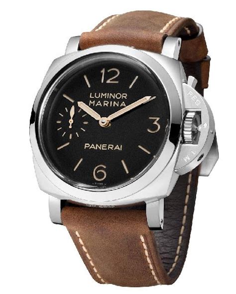 panerai pam00422 luminor marina 47mm schwarzes zifferblatt auf lederriemen|Luminor Marina 1950 3 Days 47MM PAM00422.